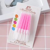 10pcs Colorful Birthday Candles with Holders - candletown.net