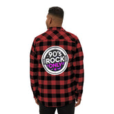 Perza 90’s Rock ONLY Flannel Shirt Round Logo