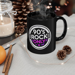 Perza 90’s Rock ONLY Round Logo Mug