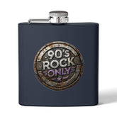 Perza 90’s Rock ONLY Vintage Flask – Round Logo