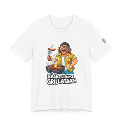 Kaasukeisari “SÅÅKELI NYT GRILLATAAN” T-Shirt