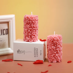 Handmade Rose Soy Aromatherapy Candle