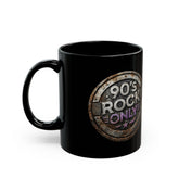 Perza 90’s Rock ONLY Vintage Round Logo Mug