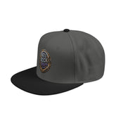 Perza 90’s Rock ONLY Vintage Rusty Round Logo Snapback Cap