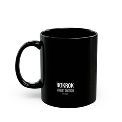 ROKROK Street Division Black Coffee Mug – Rock Style Ceramic Mug - candletown.net