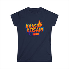 Kaasukeisari “On Air” Ladyfit Tee — Sååkeli Fire Podcast T-Shirt - candletown.net