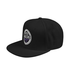Perza 90’s Rock ONLY Snapback Cap with Round Logo