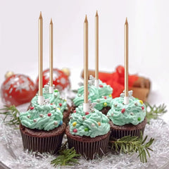 30pcs Metallic Birthday Candles - candletown.net