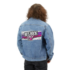 Perza 90’s Rock ONLY Rectangle Logo Denim Jacket