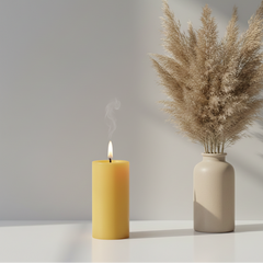 Beeswax Pillar Candles - candletown.net