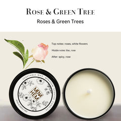 Black Tin Aromatherapy Smokeless Candle – Elevate Your Ambiance - candletown.net