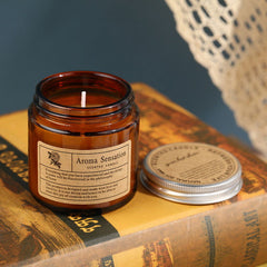 Brown Cup Smokeless Aromatherapy Candle – Elevate Your Relaxation - candletown.net