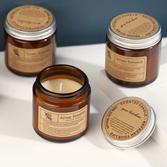 Brown Cup Smokeless Aromatherapy Candle – Elevate Your Relaxation - candletown.net