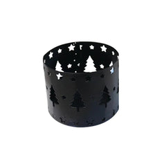 Christmas Hollow Candle Holder - Festive Candleholder for Home & Party Decor - candletown.net