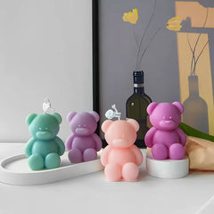 Lovely Bear Aromatherapy Candle - Adorable Scented Home Decor - candletown.net