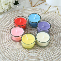 Mini Glass Cup Aromatherapy Candles - Perfect Gifts for Weddings, Beautiful Home Decor, Romantic Dinner Candles, Smokeless - candletown.net