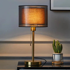 American Gold Table Lamp – Nordic Modern Luxury Design - candletown.net