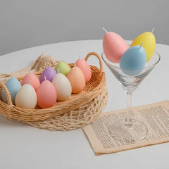 2pc Easter Egg Scented Scented Candle Creative Egg-shaped Religious Festival Atmosphere Display, Egg-shaped Candle - candletown.net