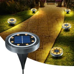 Solar Ground Lights for Garden Paths - candletown.net