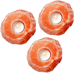 Himalayan Crystal Salt Candle Holder