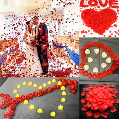 Artificial Rose Petals – Romantic Party & Table Decor - candletown.net
