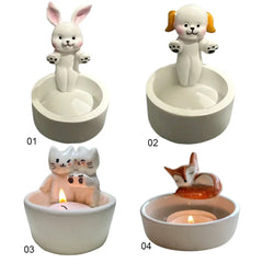 Easter Animal Candle Holders – Charming Tea Light Holders for Spring Decor - candletown.net