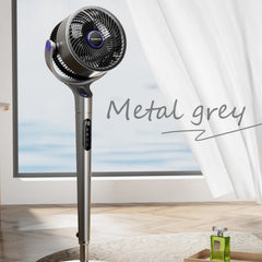 Modern Quiet Air Circulator Floor Fan with Remote Control - candletown.net