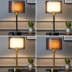 American Gold Table Lamp – Nordic Modern Luxury Design - candletown.net