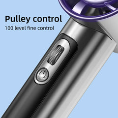 Handheld USB Fan with 100 Wind Speeds – Mini Turbo Cooling Fan for Home, BBQ & Travel - candletown.net