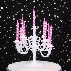 Cake Candle Set with Holders (9pcs) - candletown.net