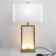 SANDYHA Modern Glass Table Lamp – Certified Luxury Lighting for Your Home - candletown.net