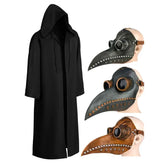 Plague Doctor Costume with Cape & Mask – Halloween Cosplay Set - candletown.net