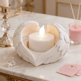 Angel Wings Tea Light Candle Holder