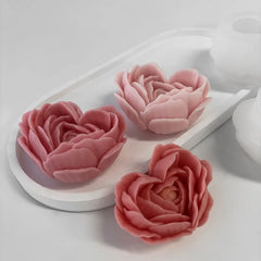 Heart Rose Silicone Mold for DIY Candle Making - candletown.net