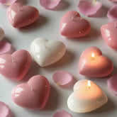 Heart Shaped Scented Candles – Valentine’s Day Set - candletown.net