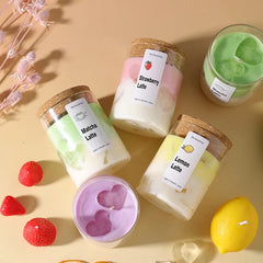 Latte Glow Aromatherapy Candle – Soy Wax Glass Candle