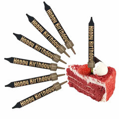 Happy Birthday Cake Candles - Stylish & Eco-Friendly - candletown.net
