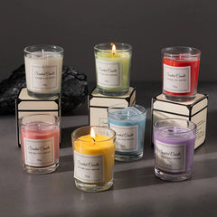 Premium Aromatherapy Candle – Handmade Soy Wax Candle in Glass Jar - candletown.net