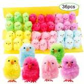 36pcs Mini Easter Chick Ornaments
