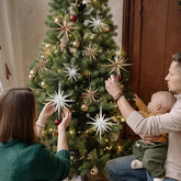 Gold Exploding Star Hanging Ornament - candletown.net