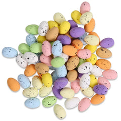 100PCS Colorful Foam Easter Eggs – Perfect for Crafts & Party Decor - candletown.net