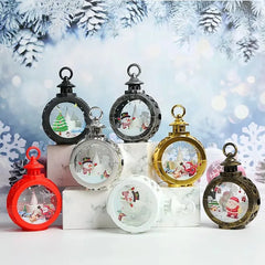 Christmas LED Candle Lantern – Santa & Snowman Edition