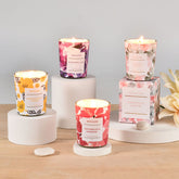 Smoke-Free Aromatherapy Candle Flower Gift – Uplifting Fragrance and Elegance - candletown.net