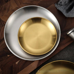 Stainless Steel Candle Plate - No Drip Tray for Safe Candle Use - candletown.net