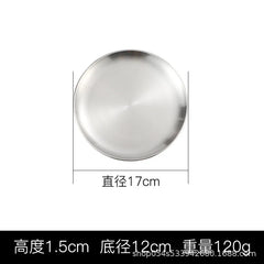 Stainless Steel Candle Plate - No Drip Tray for Safe Candle Use - candletown.net
