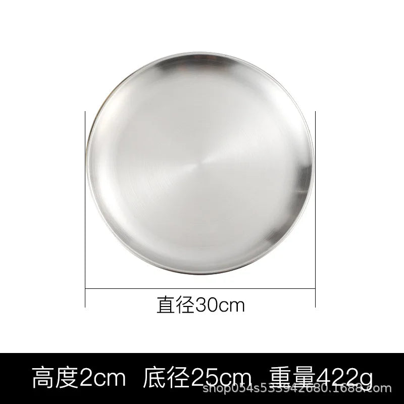Stainless Steel Candle Plate - No Drip Tray for Safe Candle Use - candletown.net