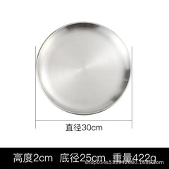 Stainless Steel Candle Plate - No Drip Tray for Safe Candle Use - candletown.net