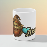 ARTSI Heart Spirit Ceramic Mug