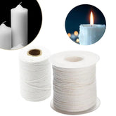 61m/roll 100% Cotton Candle Wicks - Smokeless Braid Candle Wick for Candle Making - candletown.net