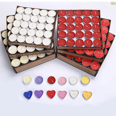 50pcs/set Tea Wax Candle – Perfect for Weddings and Parties - candletown.net